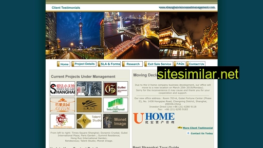 Shanghaivisionassetmanagement similar sites