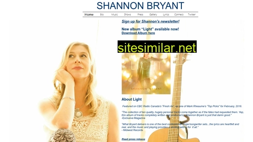 shannonbryant.com alternative sites