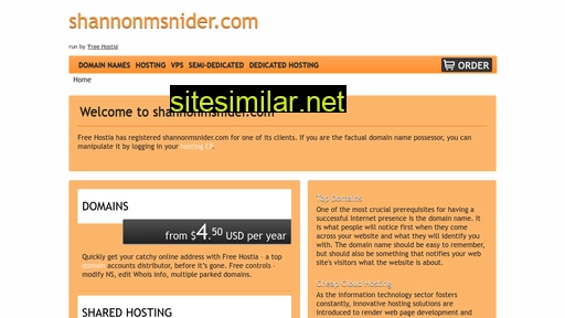 shannonmsnider.com alternative sites