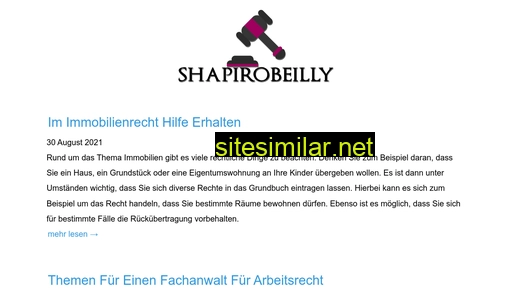 shapirobeilly.com alternative sites