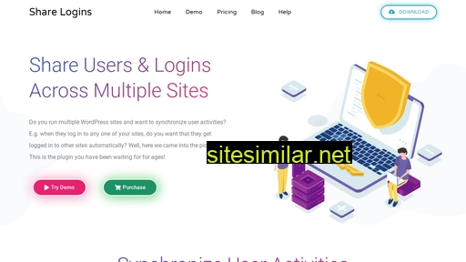 Share-logins similar sites