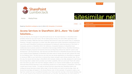 sharepointlumberjack.com alternative sites