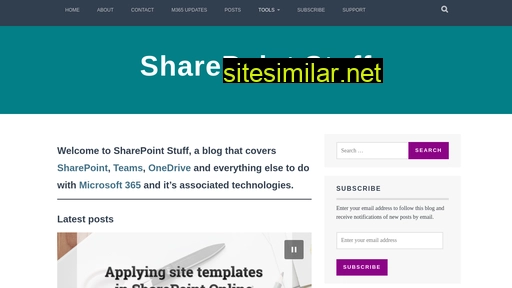Sharepointstuff similar sites