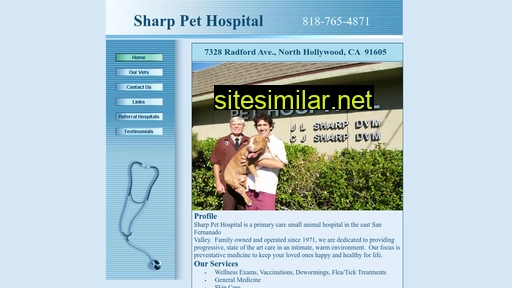 sharppethospital.com alternative sites