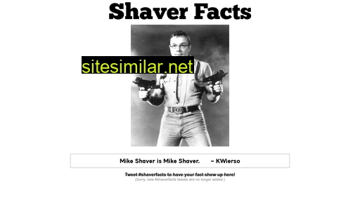 shaverfacts.com alternative sites
