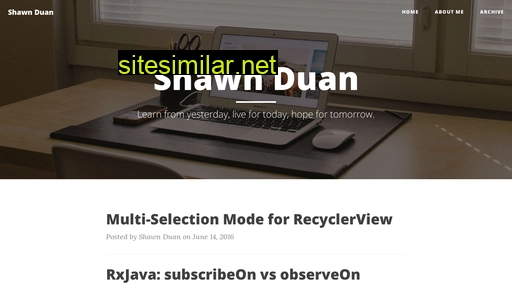 shawn-duan.com alternative sites