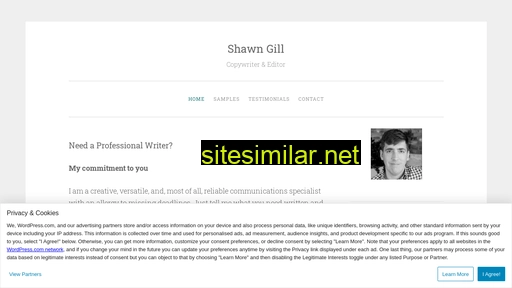 shawncgill.wordpress.com alternative sites