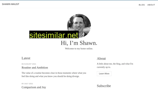 shawnmaust.com alternative sites