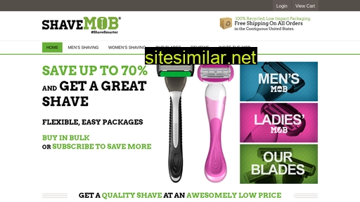 shavemob.com alternative sites