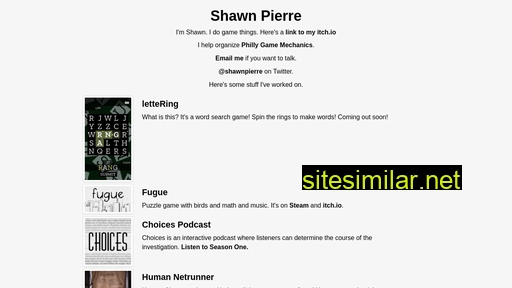 shawnpierre.com alternative sites