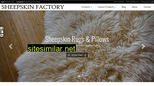 sheepskinfactory.com alternative sites