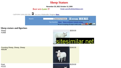 Sheepstatue similar sites