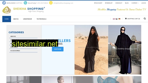 Sheikha-shopping similar sites