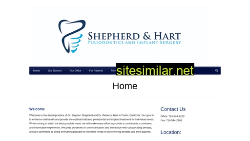 Shepherdhartperiodontics similar sites