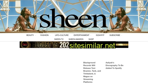 sheenmagazine.com alternative sites