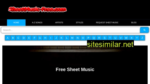 sheetmusic-free.com alternative sites