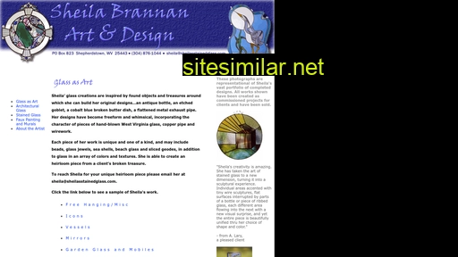 sheilasstainedglass.com alternative sites