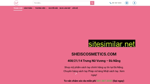 sheiscosmetics.com alternative sites