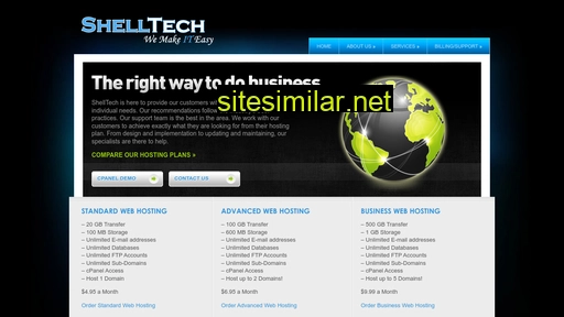 shelltechhosting.com alternative sites