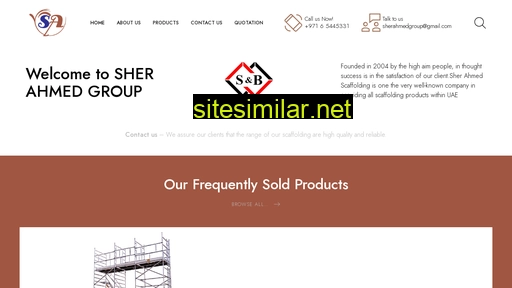 sherahmedscaffolding.com alternative sites