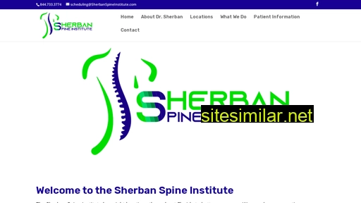sherbanspineinstitute.com alternative sites