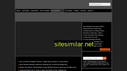 sherdog.com alternative sites