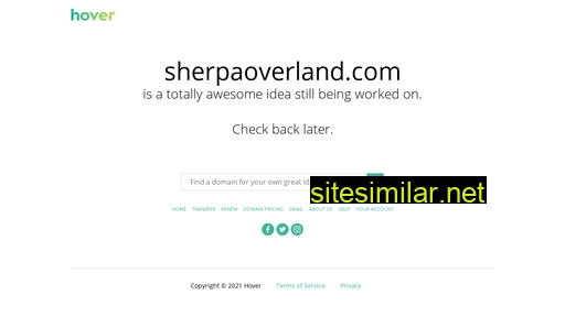 sherpaoverland.com alternative sites