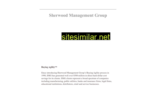 sherwoodmanagementgroup.com alternative sites