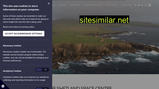 shetlandspacecentre.com alternative sites