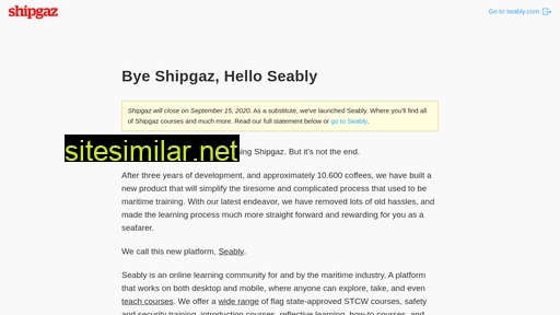 shipgaz.com alternative sites
