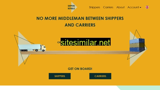 Shippersrepublic similar sites