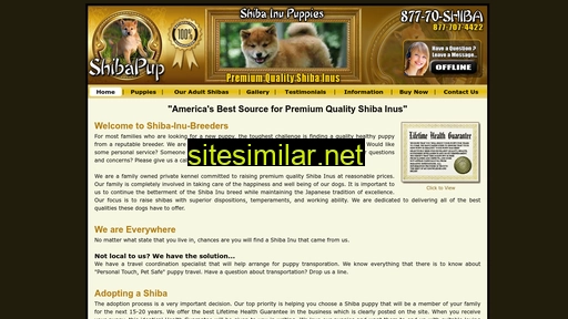 shiba-inu-breeders.com alternative sites