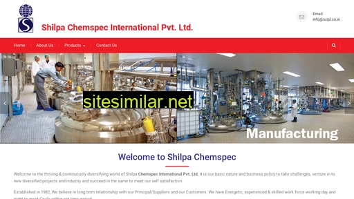 Shilpachemspec similar sites