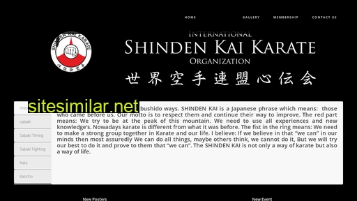 Shindenkaikarate similar sites