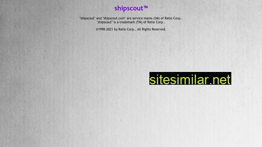 shipscout.com alternative sites