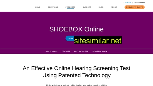 Shoeboxonline similar sites
