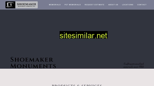 Shoemakermonuments similar sites