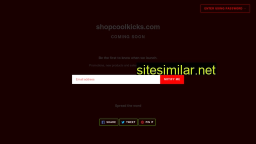 Shopcoolkicks similar sites