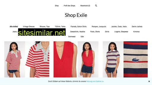 Shopexile similar sites