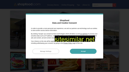 shopfood.com alternative sites