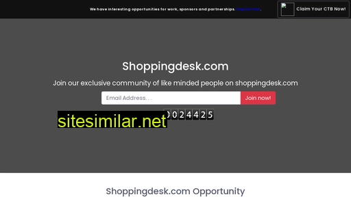 shoppingdesk.com alternative sites