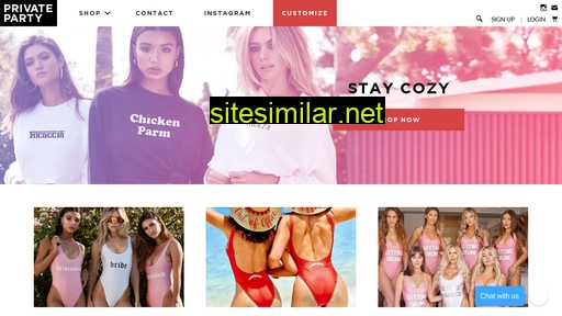 Shopprivateparty similar sites