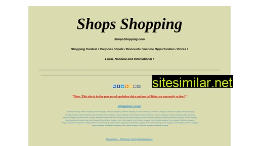 shopsshopping.com alternative sites