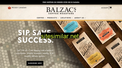 shop.balzacs.com alternative sites