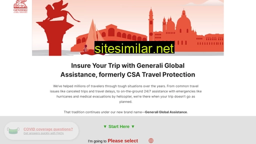 shop.generalitravelinsurance.com alternative sites