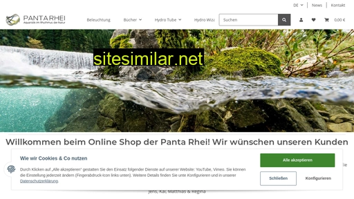shop.panta-rhei-aquatics.com alternative sites