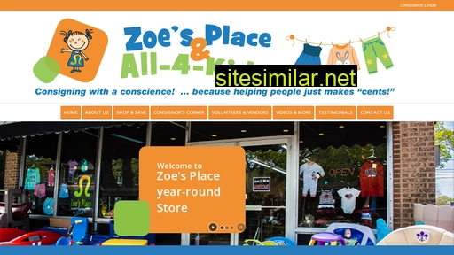 shopzoesplace.com alternative sites