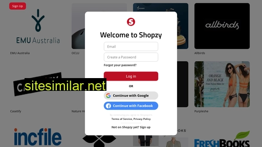 Shopzy similar sites
