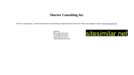 shortov.com alternative sites
