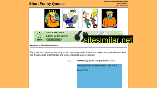 short-funny-quotes.com alternative sites